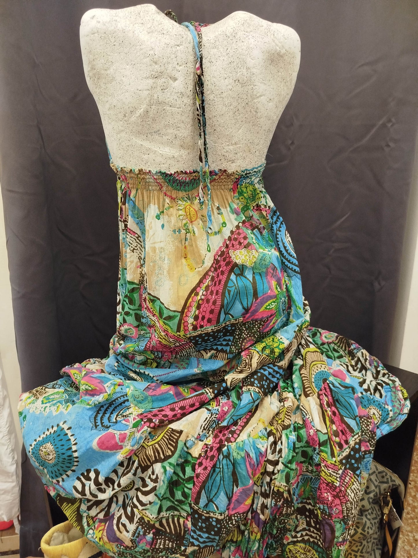 Vestito in cotone artigianale (s)