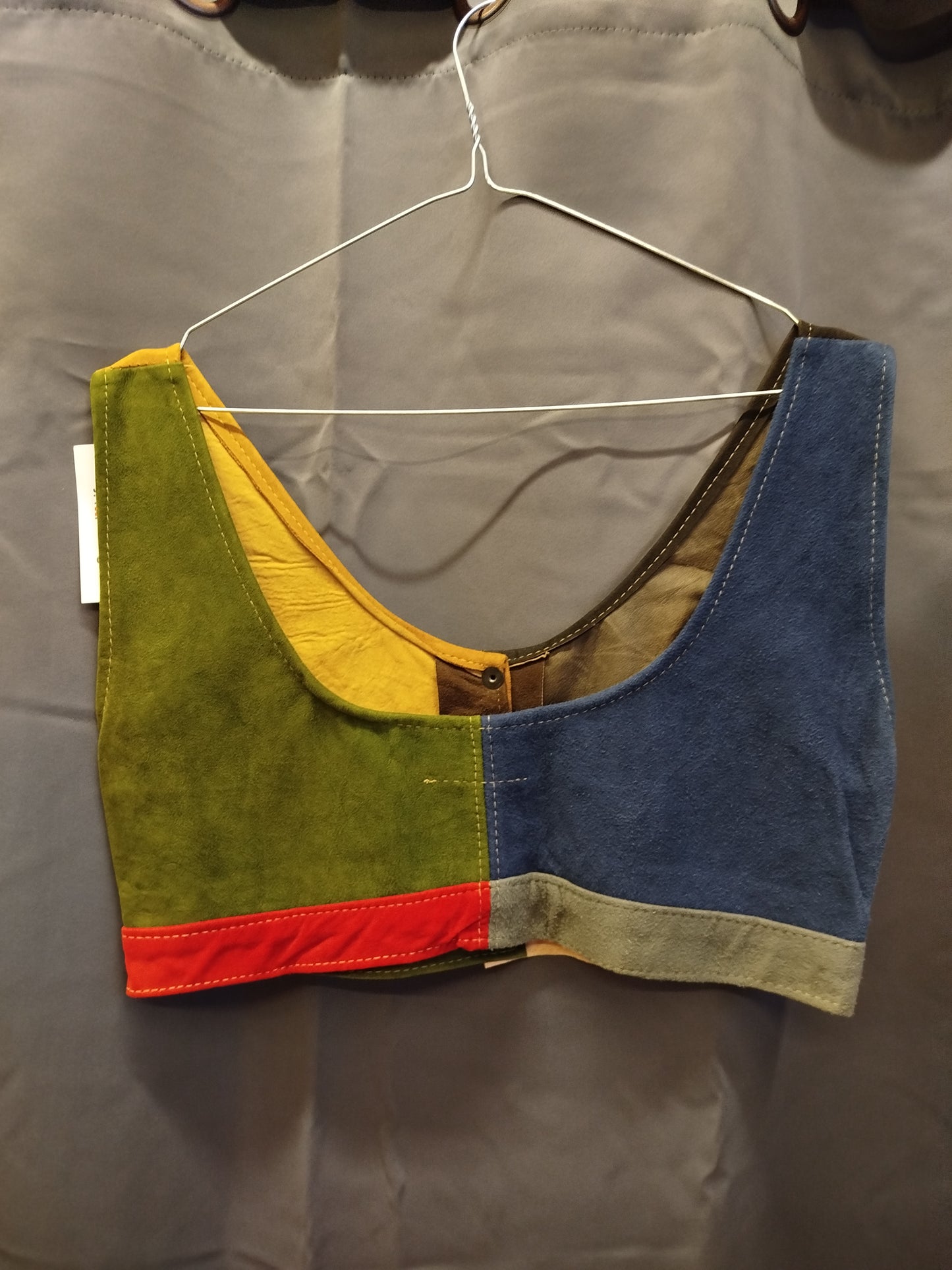 Top in pelle vintage Cha Cha Loco  (m)