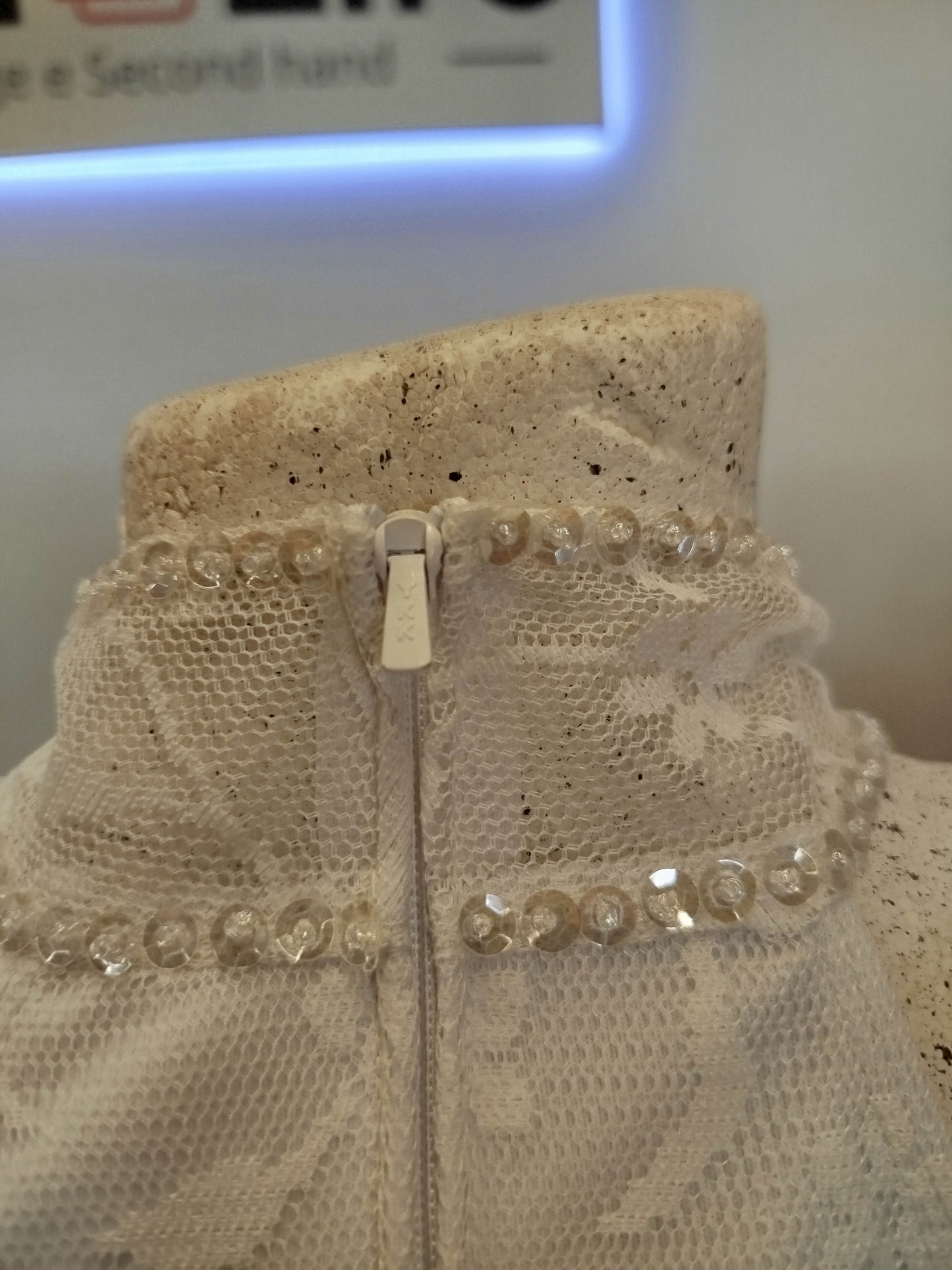 Abito in pizzo vintage (M)