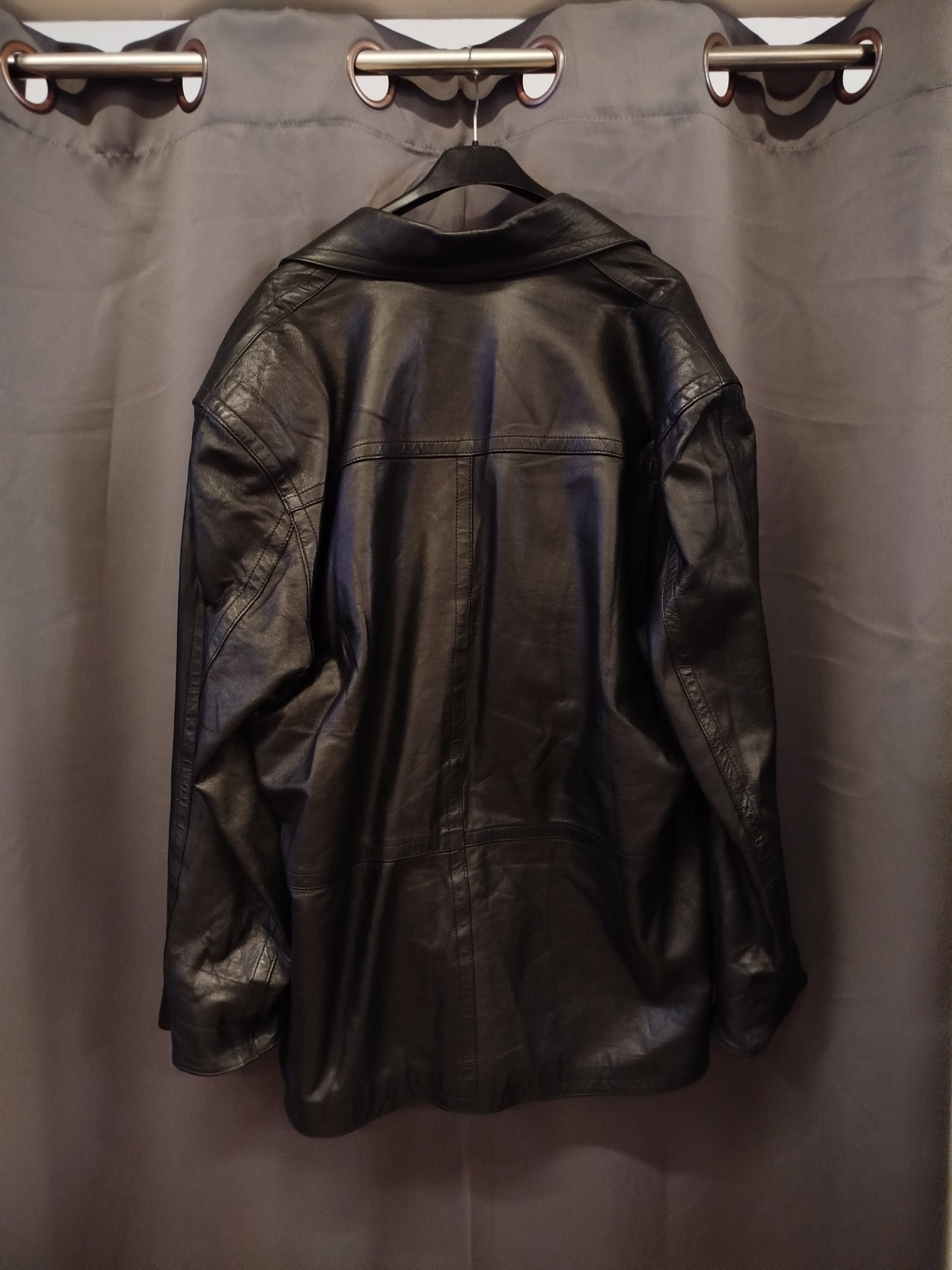 Blazer vera pelle vintage (L)