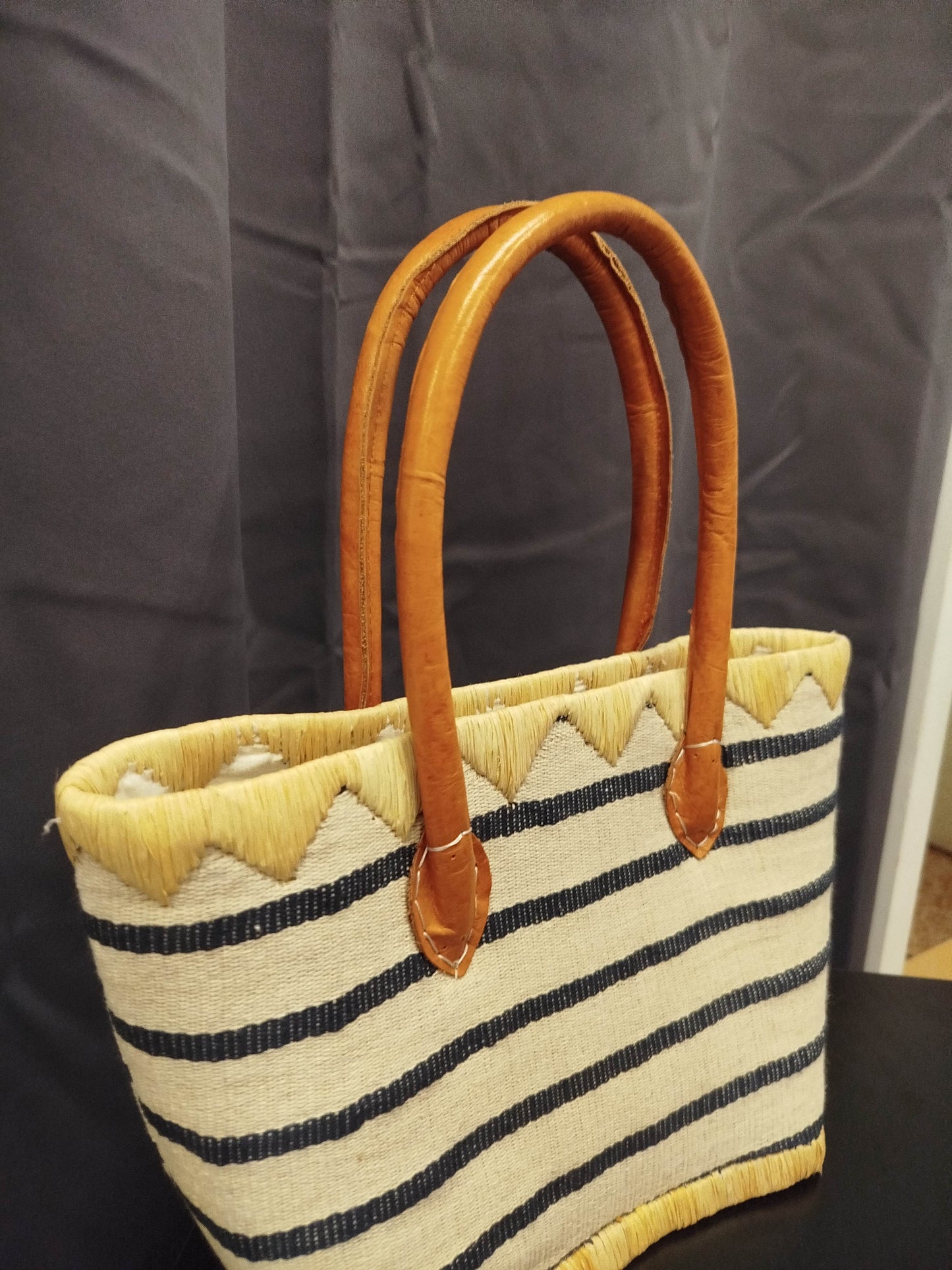 Terre Rouge straw bag