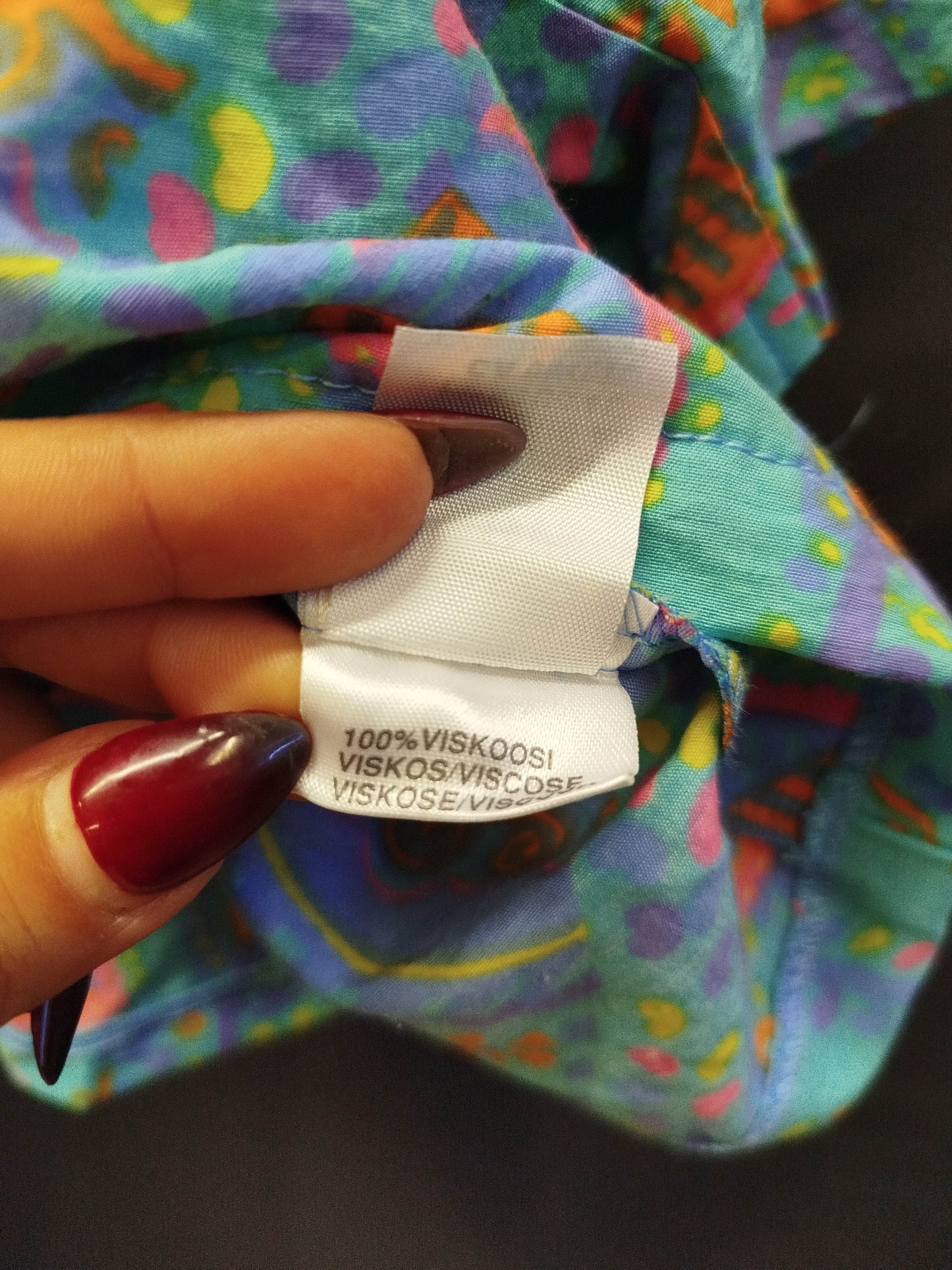 Camicia luhta vintage (s oversize)