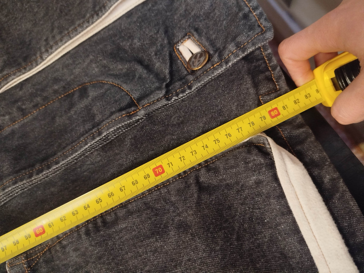 Giacca in denim vintage Trussardi Jeans ( L uomo)