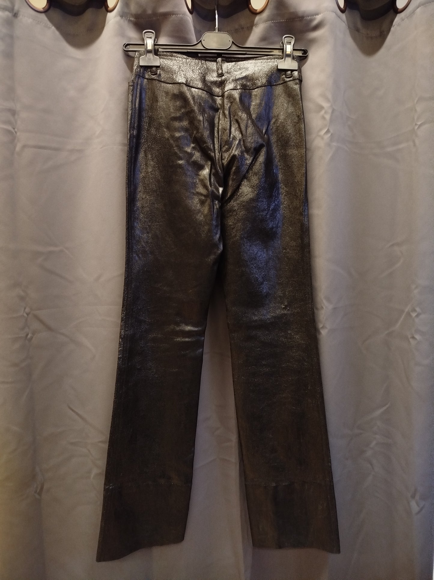 Plein Sud leather trousers (S)