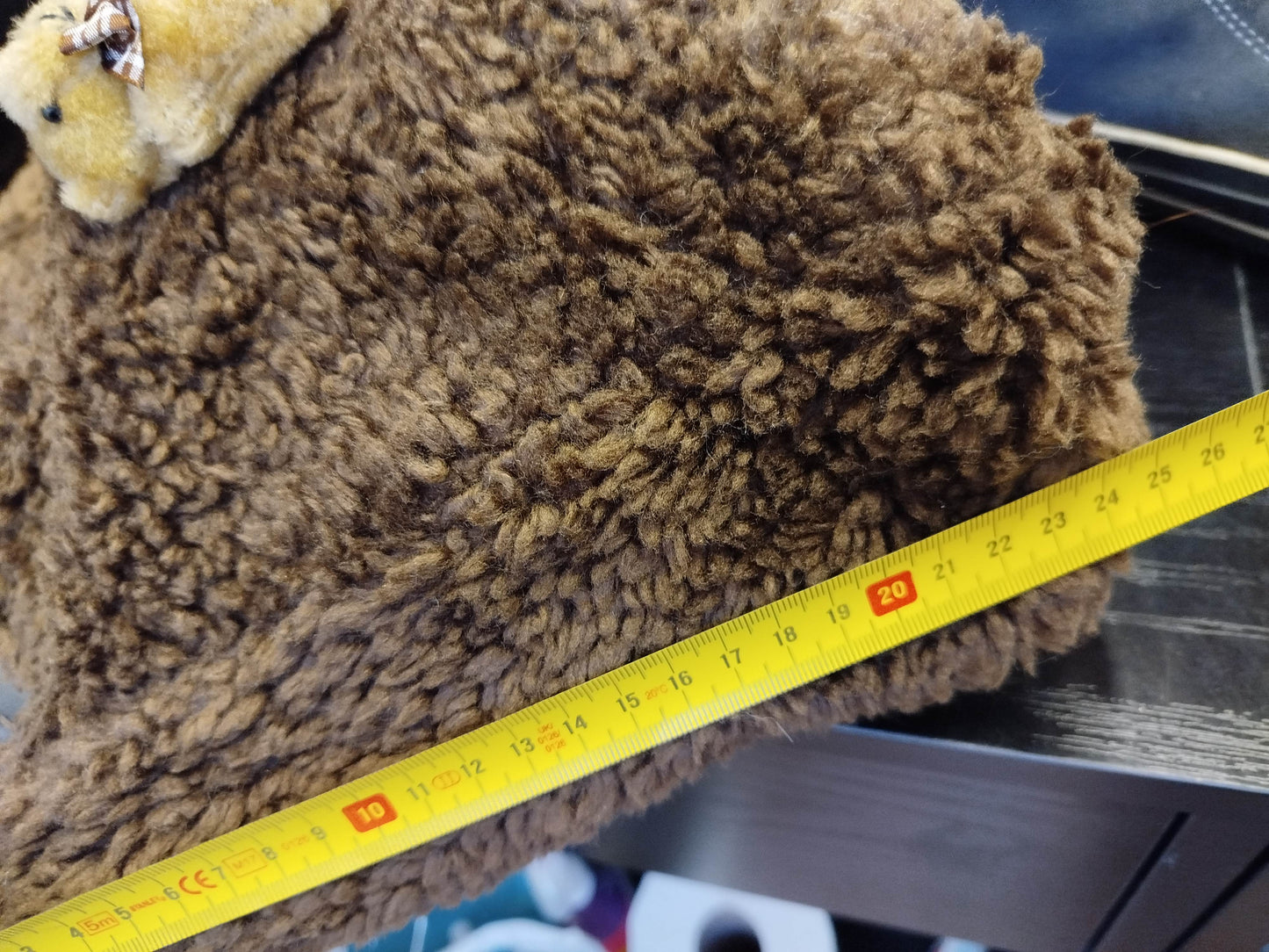 Borsa peluche Camomilla nuova con cartellino