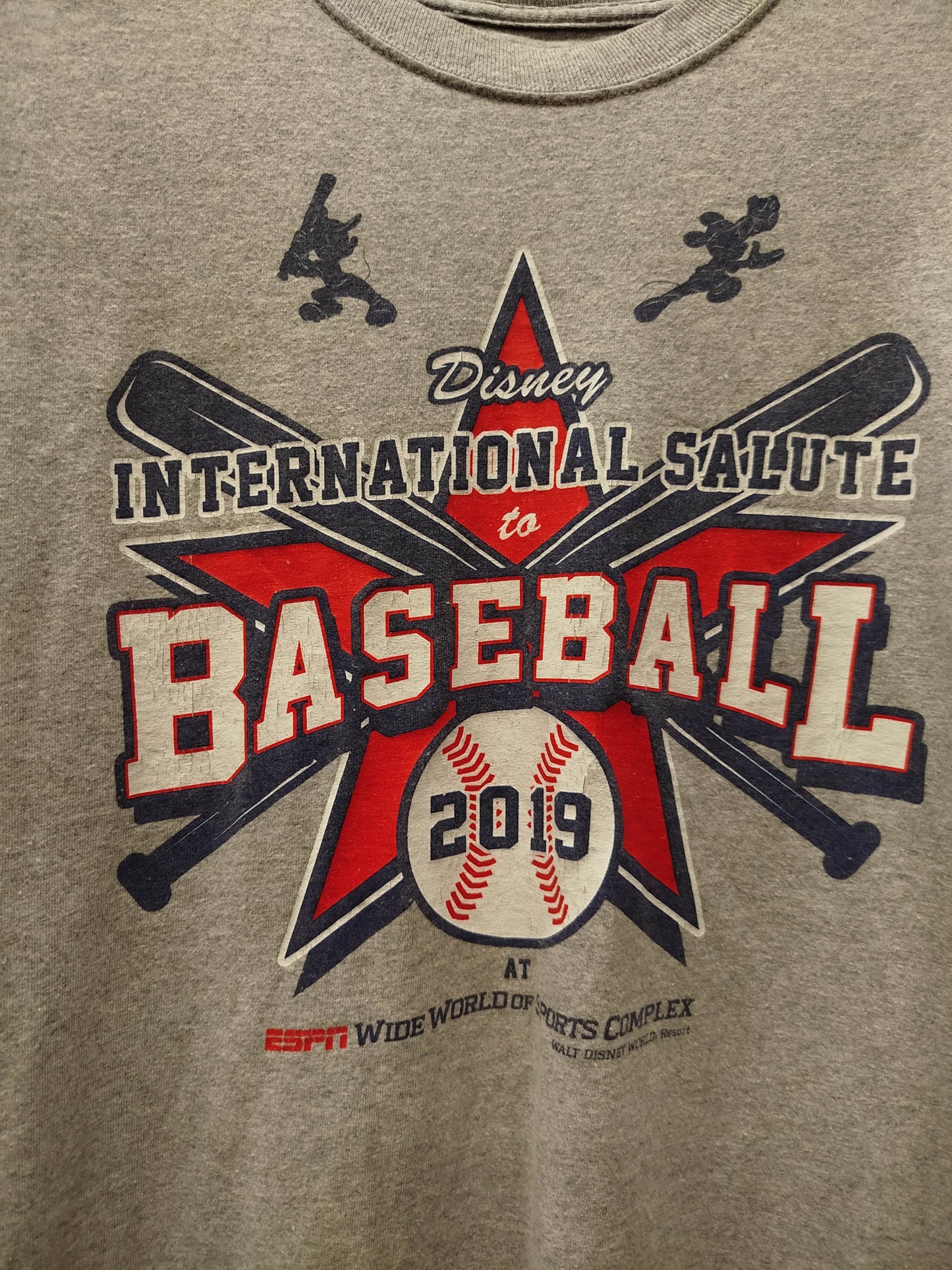 T-shirt Disney International salute Baseball 2019 (M)