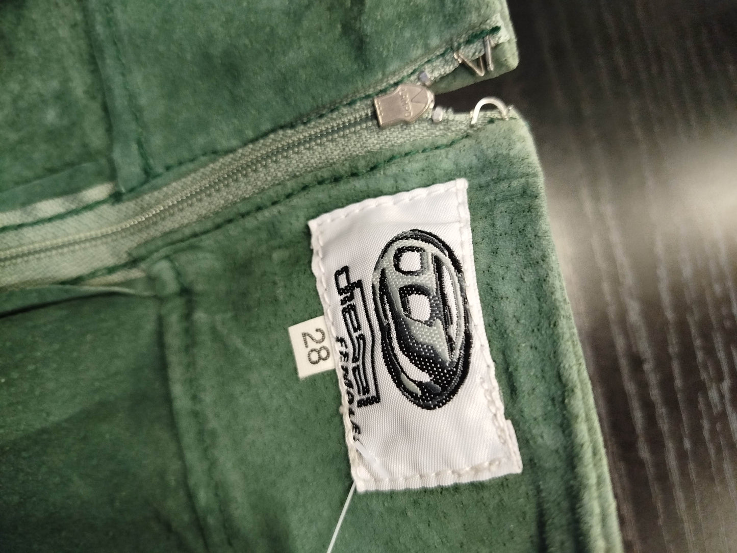 Gonna in pelle Diesel vintage (s)