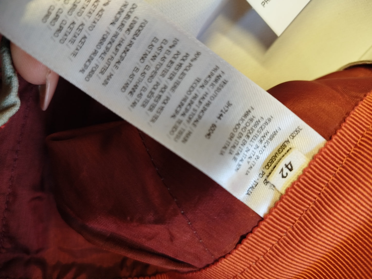 New Maliparmi trousers (M)