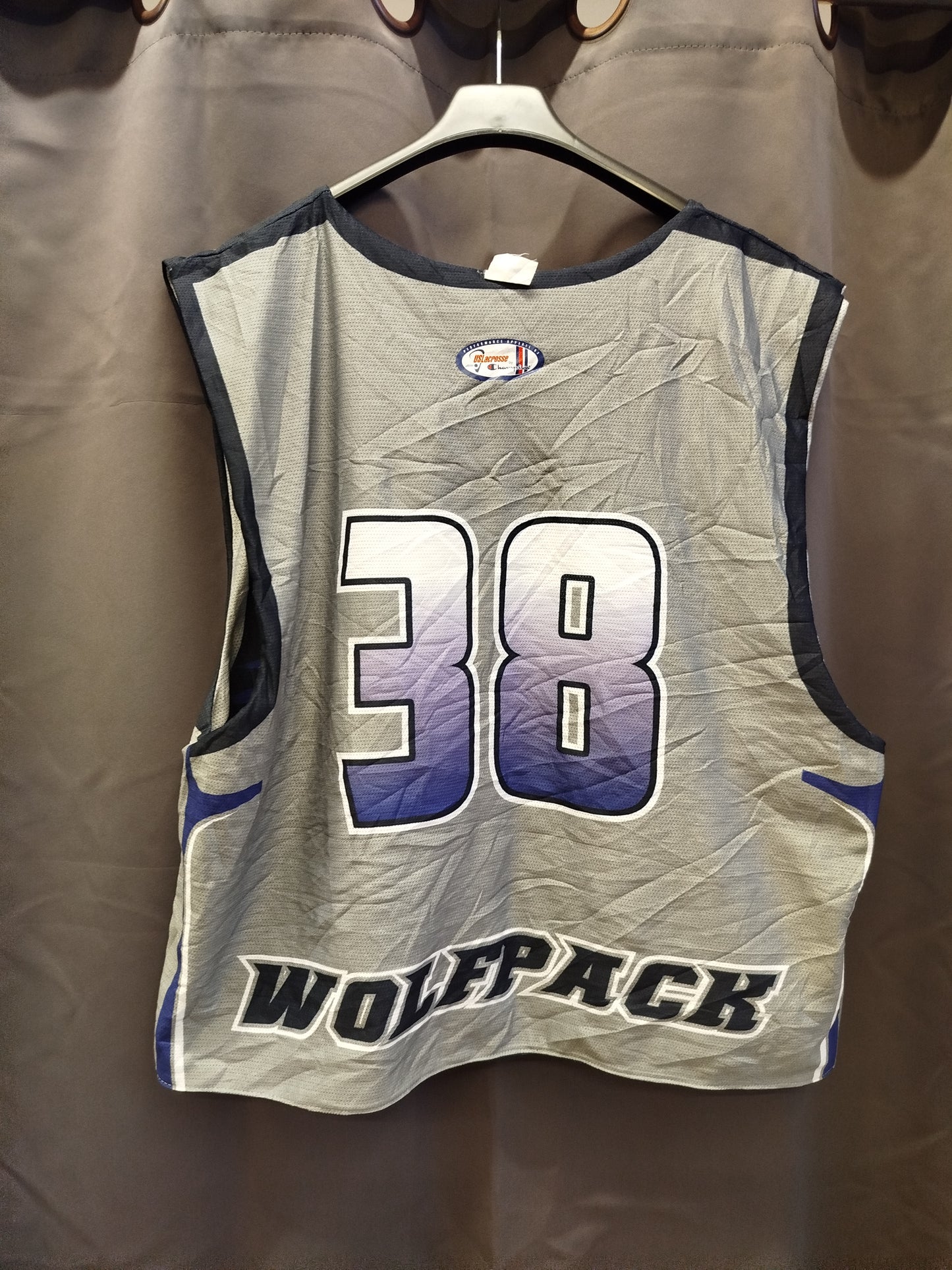 Jersey crop US. Lacrosse reversibile Champion (s/M)