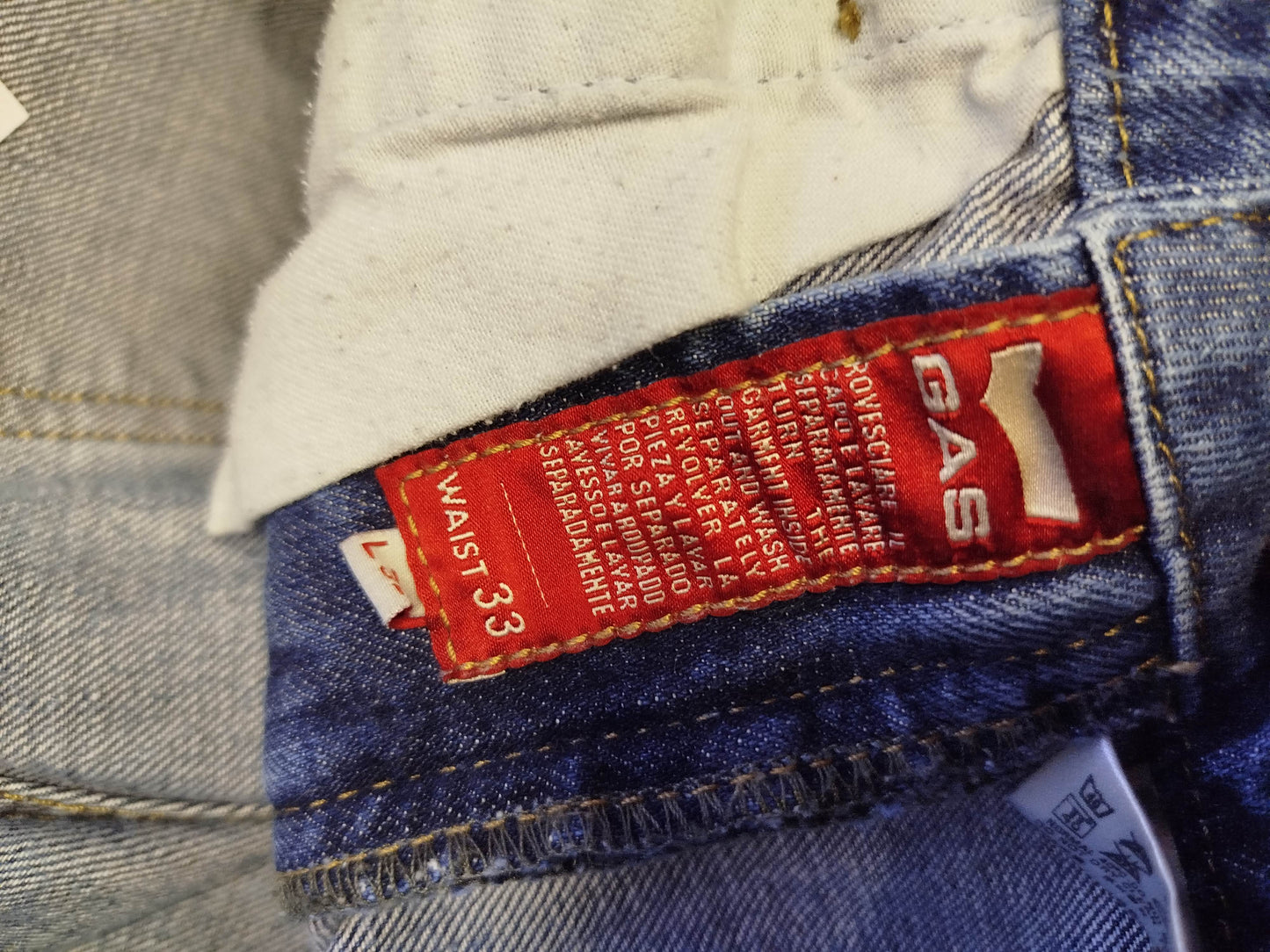 Jeans Gas -gamba larga- (xl)