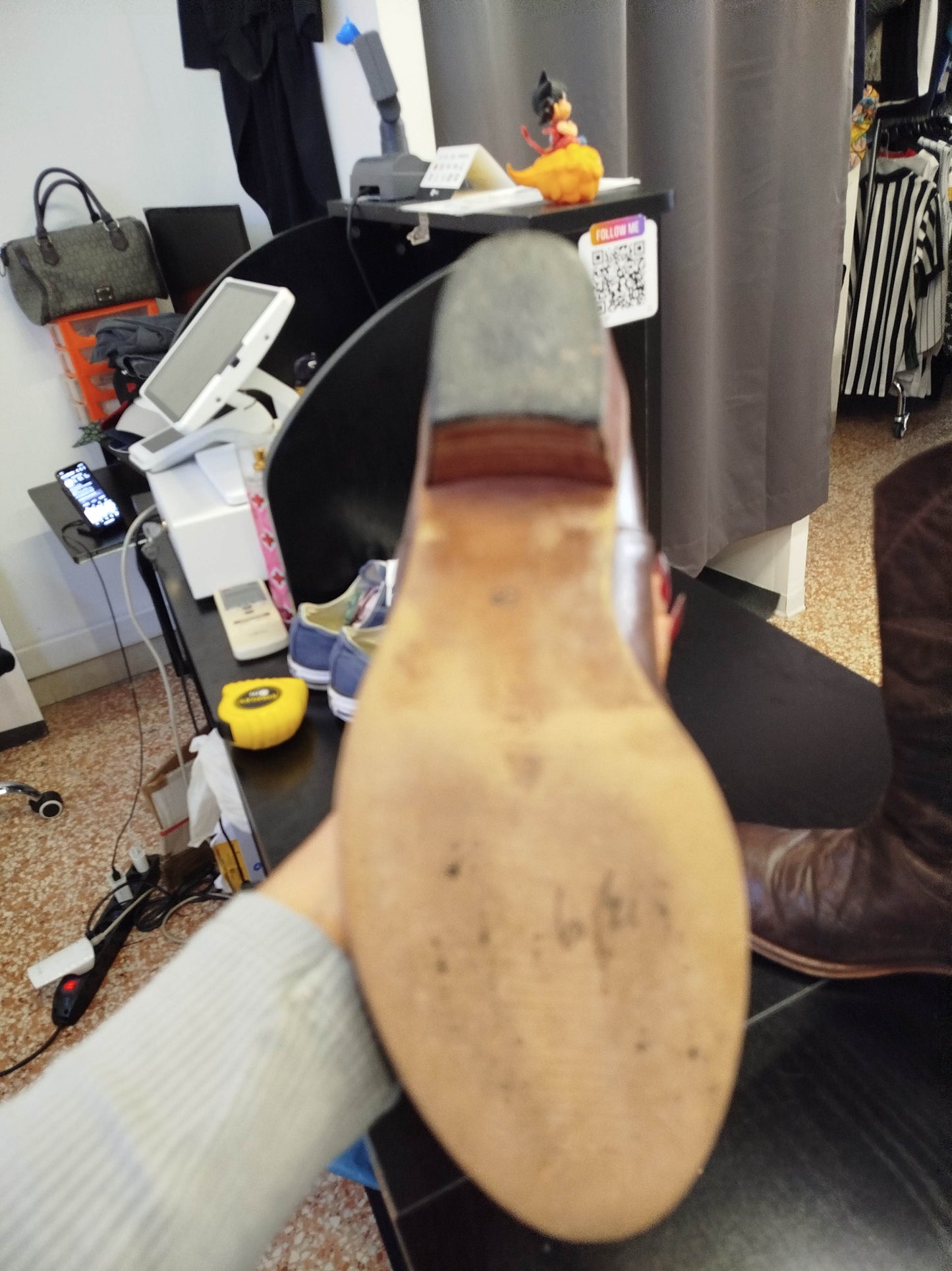 Stivali in pelle manufacter d'essai (39)