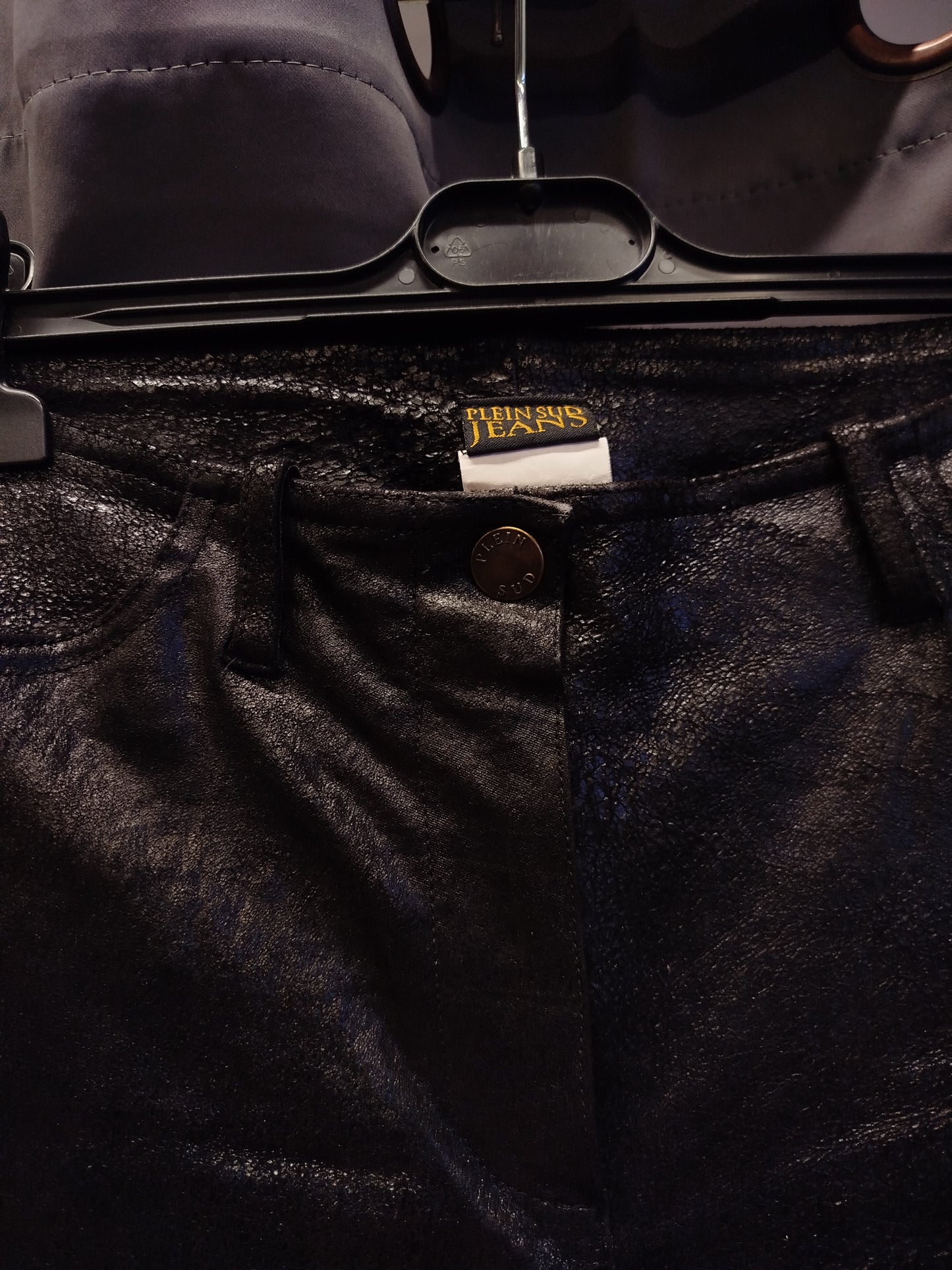Plein Sud leather trousers (S)
