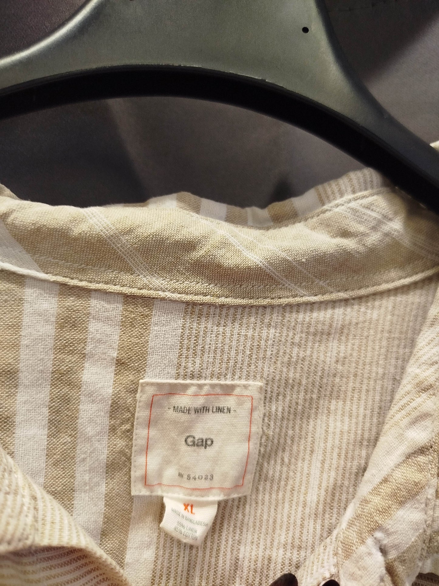 Camicia Gap lino e cotone (L)