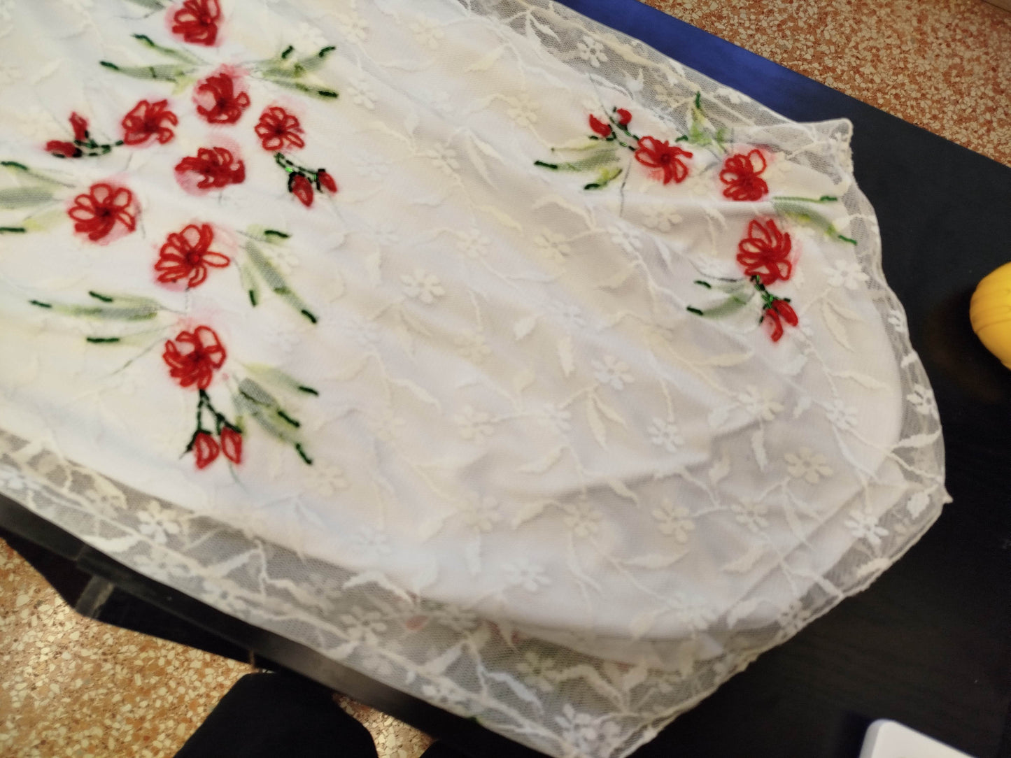 Abito in pizzo vintage (M)