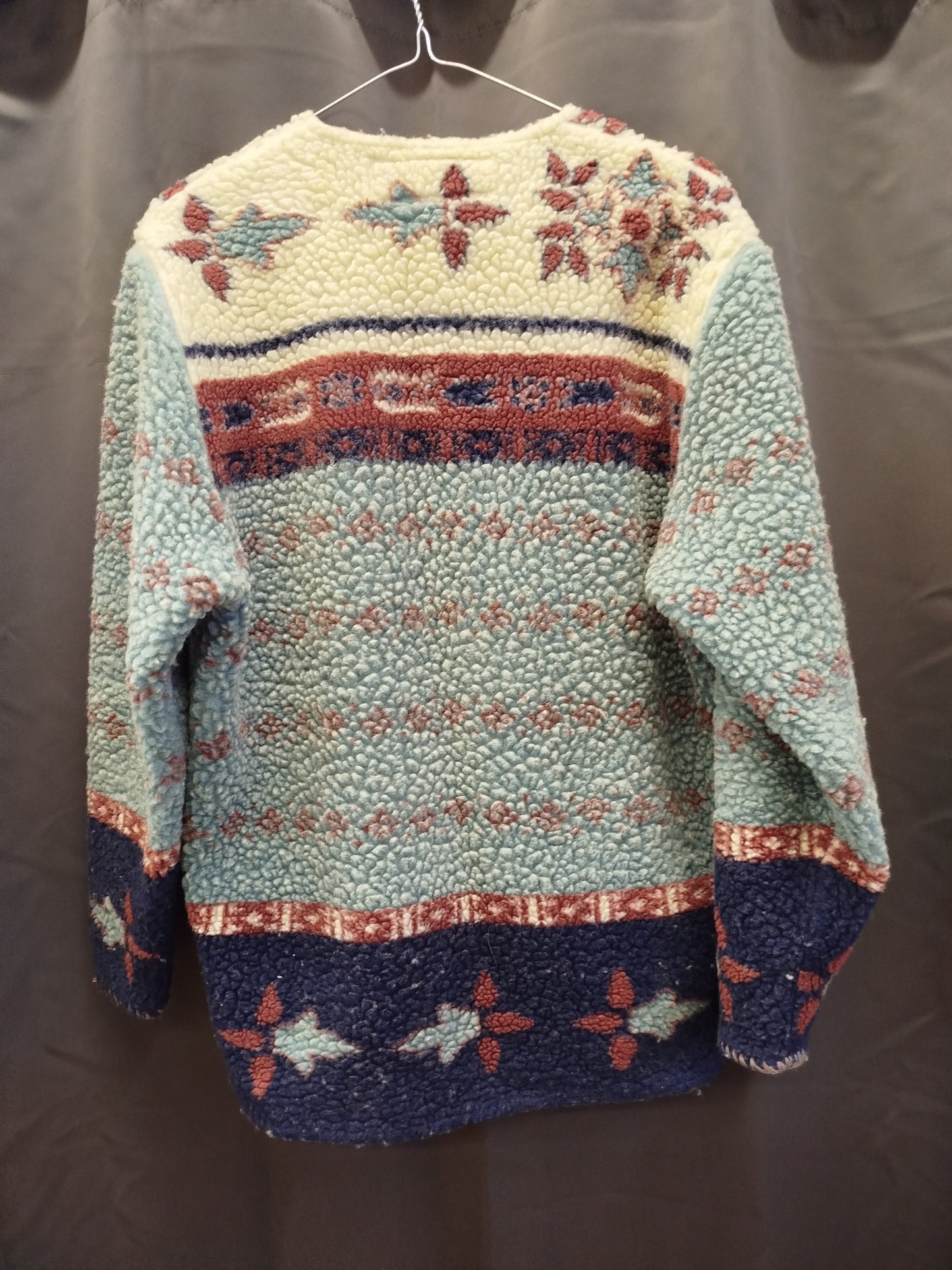 Cardigan in pile Canadian Country Camp (S)