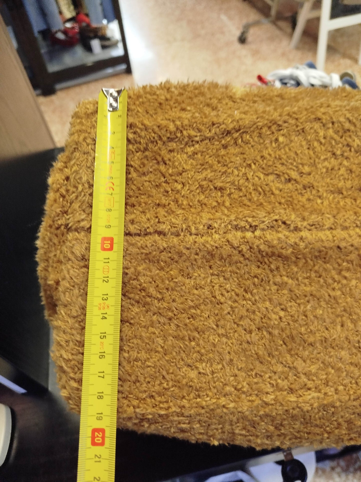 Borsa peluche Camomilla nuova con cartellino