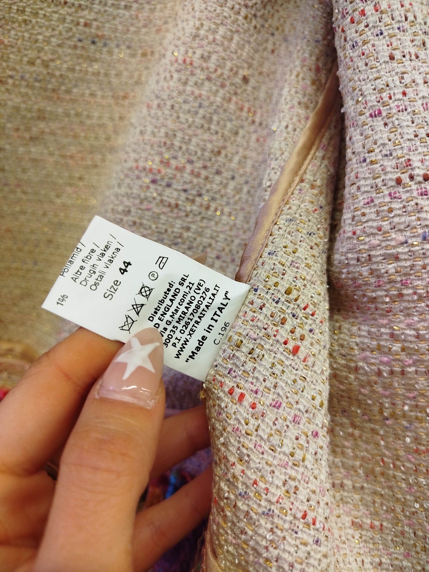 Cardigan Xetra multicolore (L)