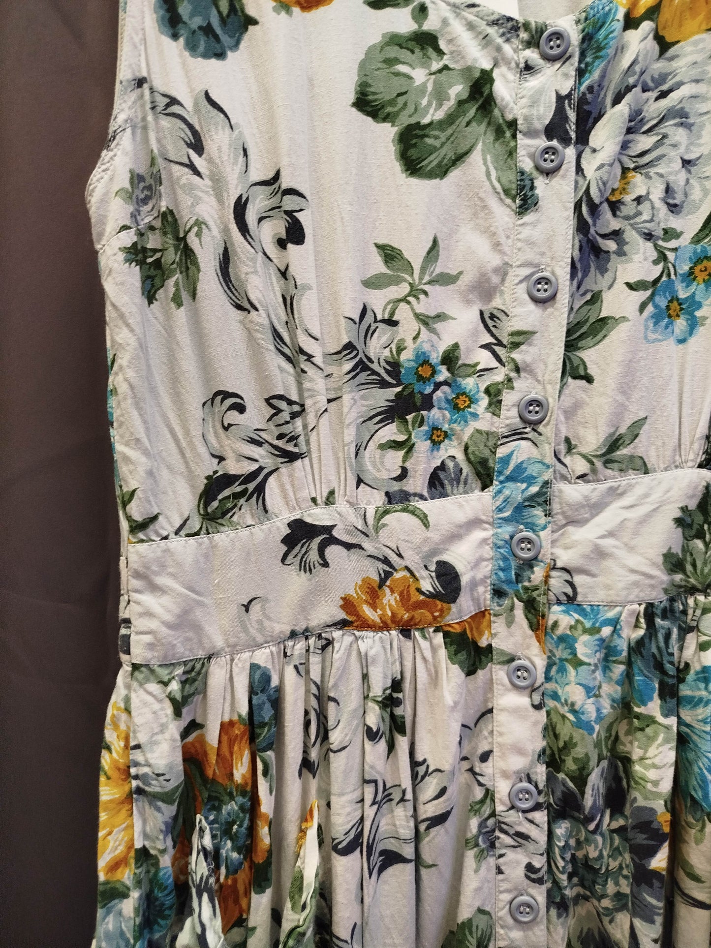 Abito vintage in cotone (L)