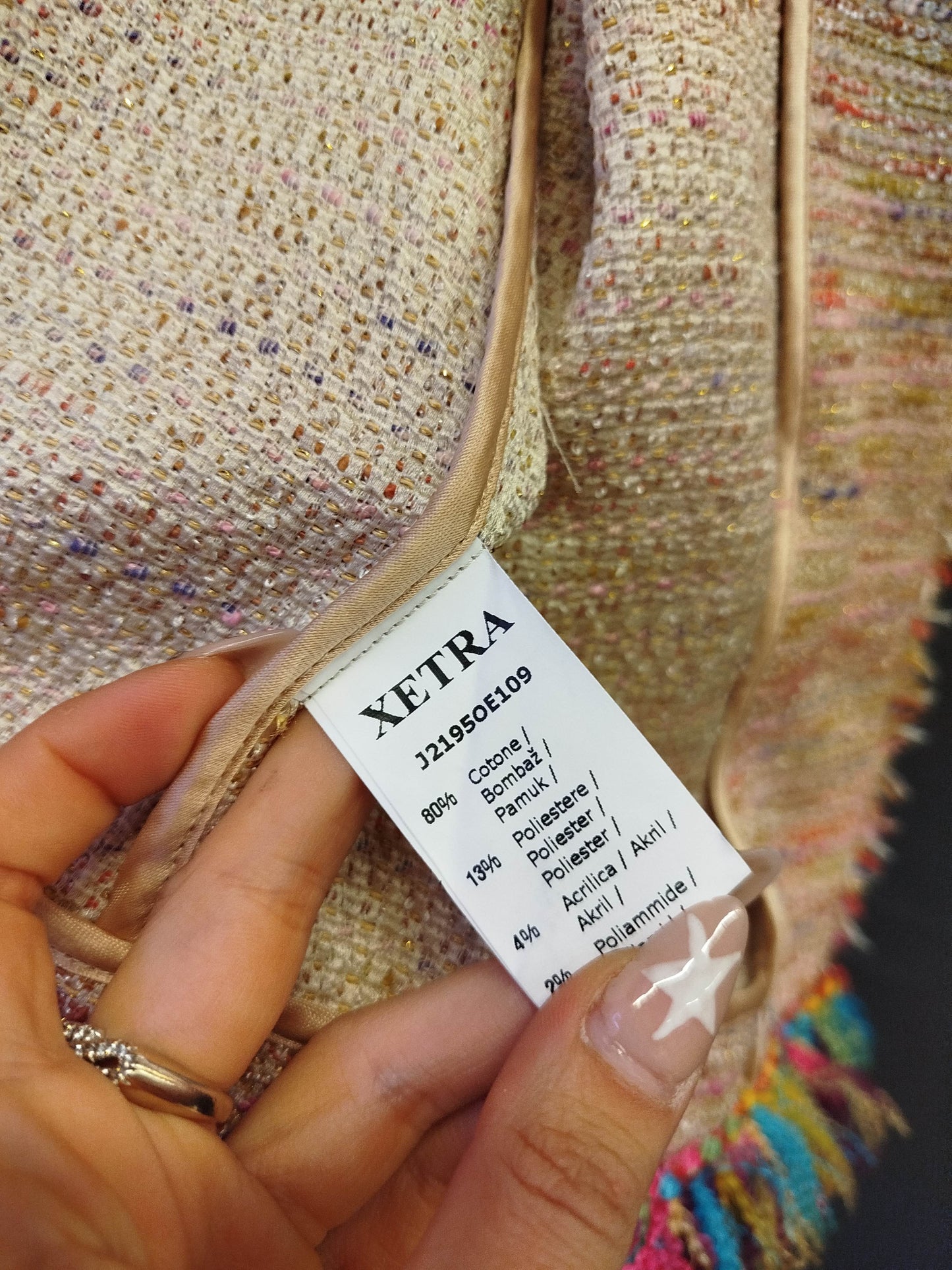 Cardigan Xetra multicolore (L)