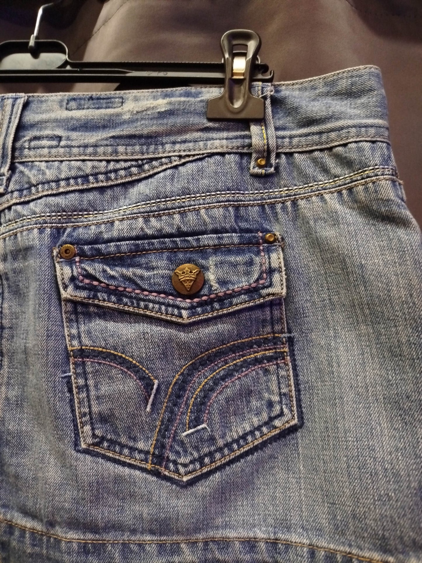 Minigonna in denim y2k (L)