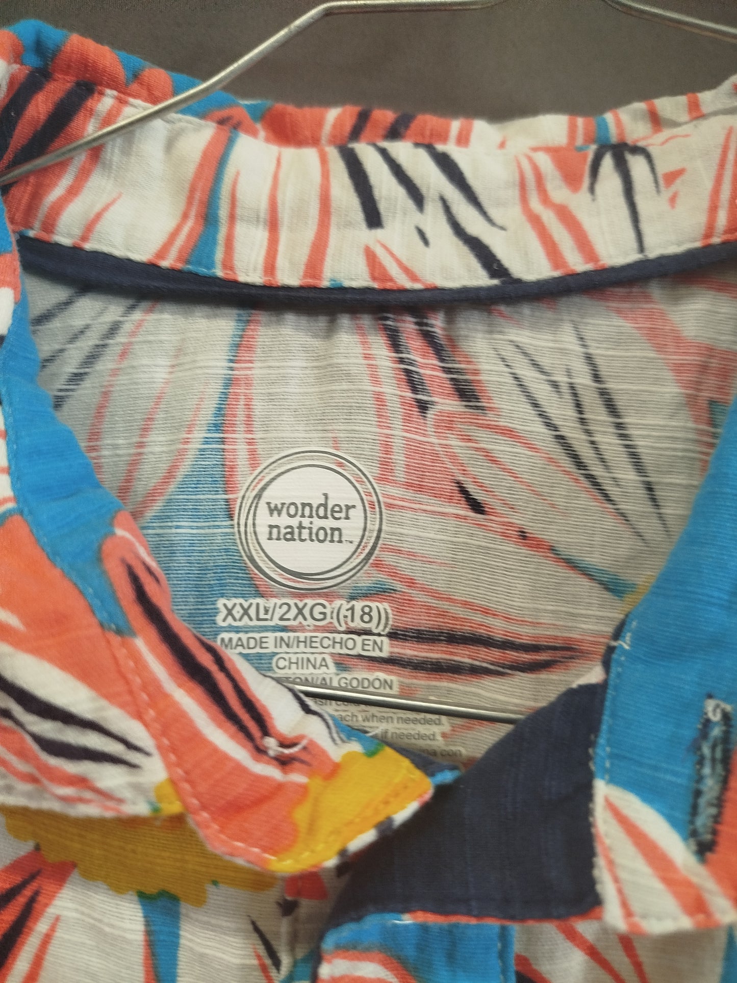 Camicia wonder Nation floreale (xxl)