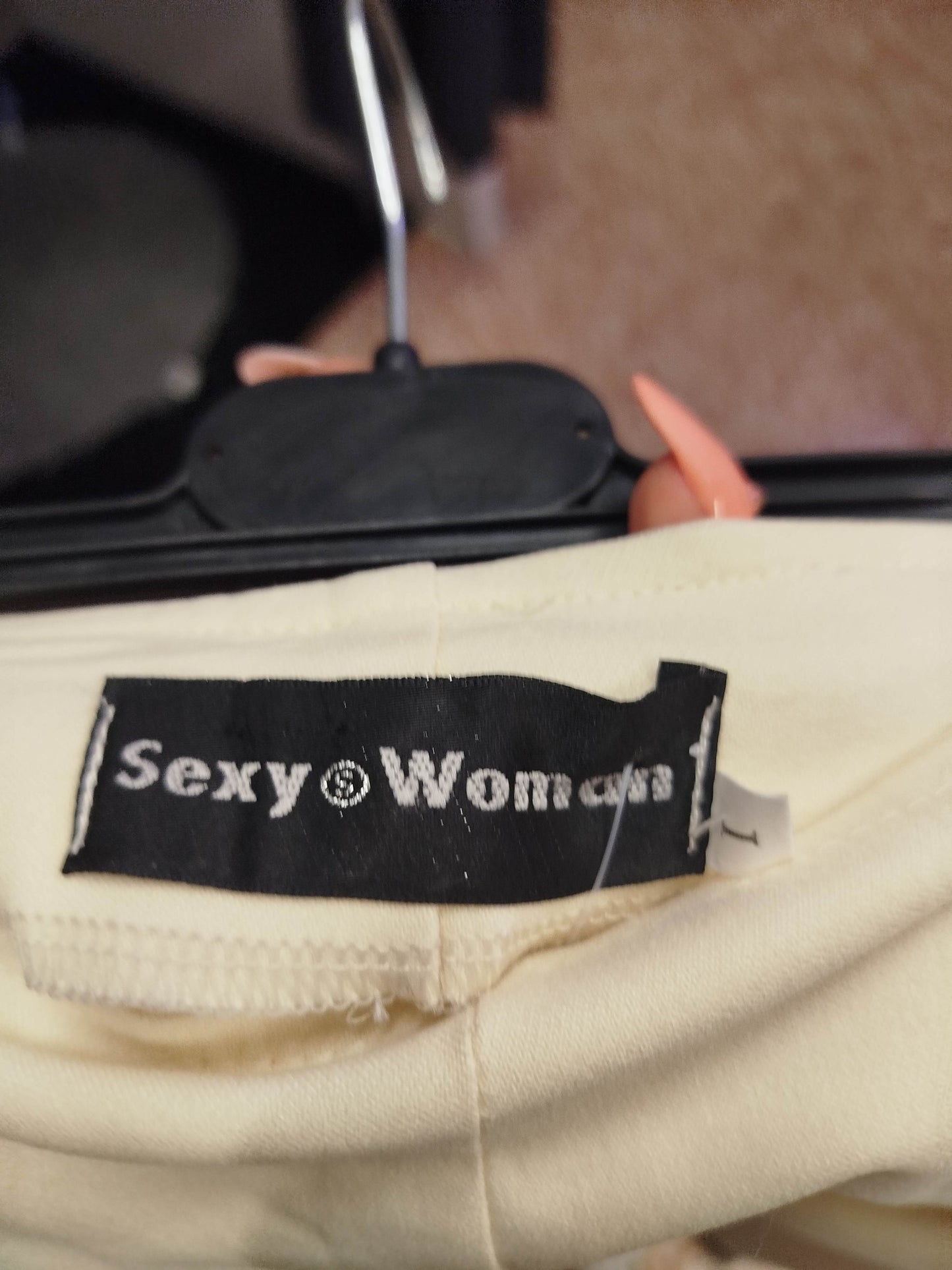 Pantalone sexy woman con frange in pelle (s)