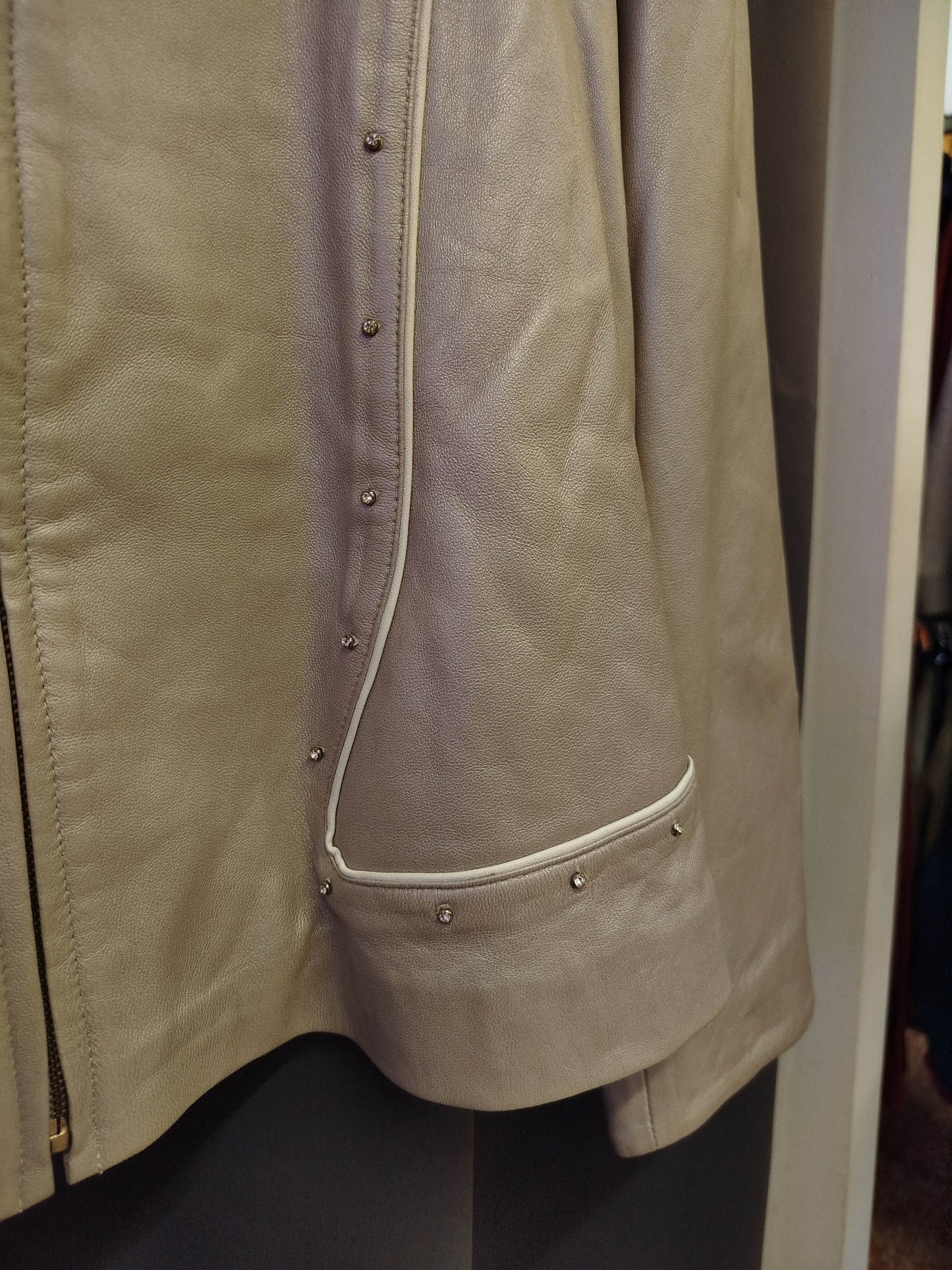 Giacca in pelle Rossini (xxl)