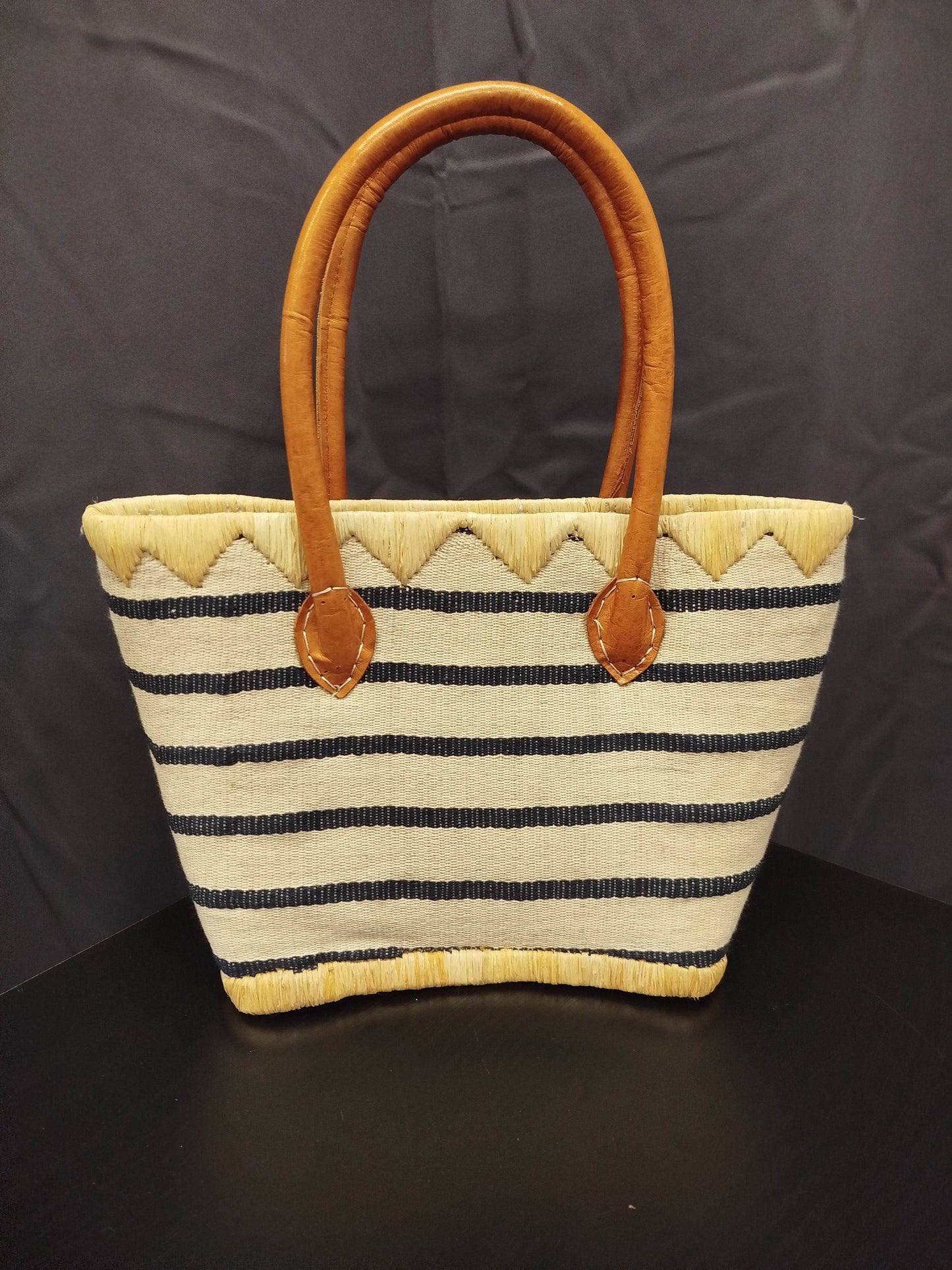 Terre Rouge straw bag