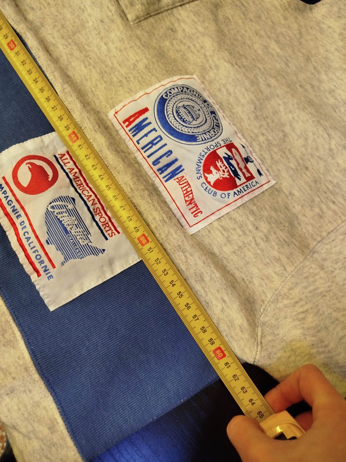 Felpa vintage Compagnie de Californie (M uomo)