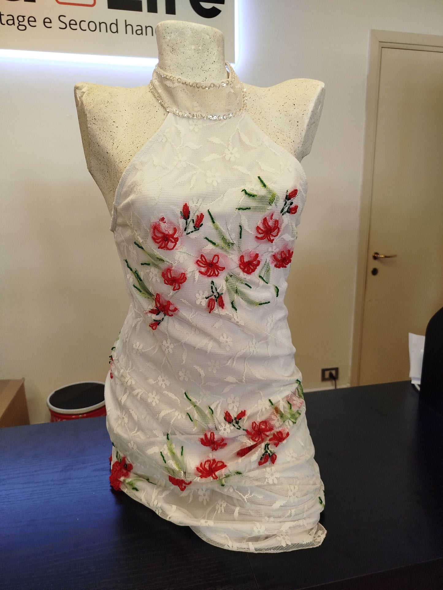 Abito in pizzo vintage (M)