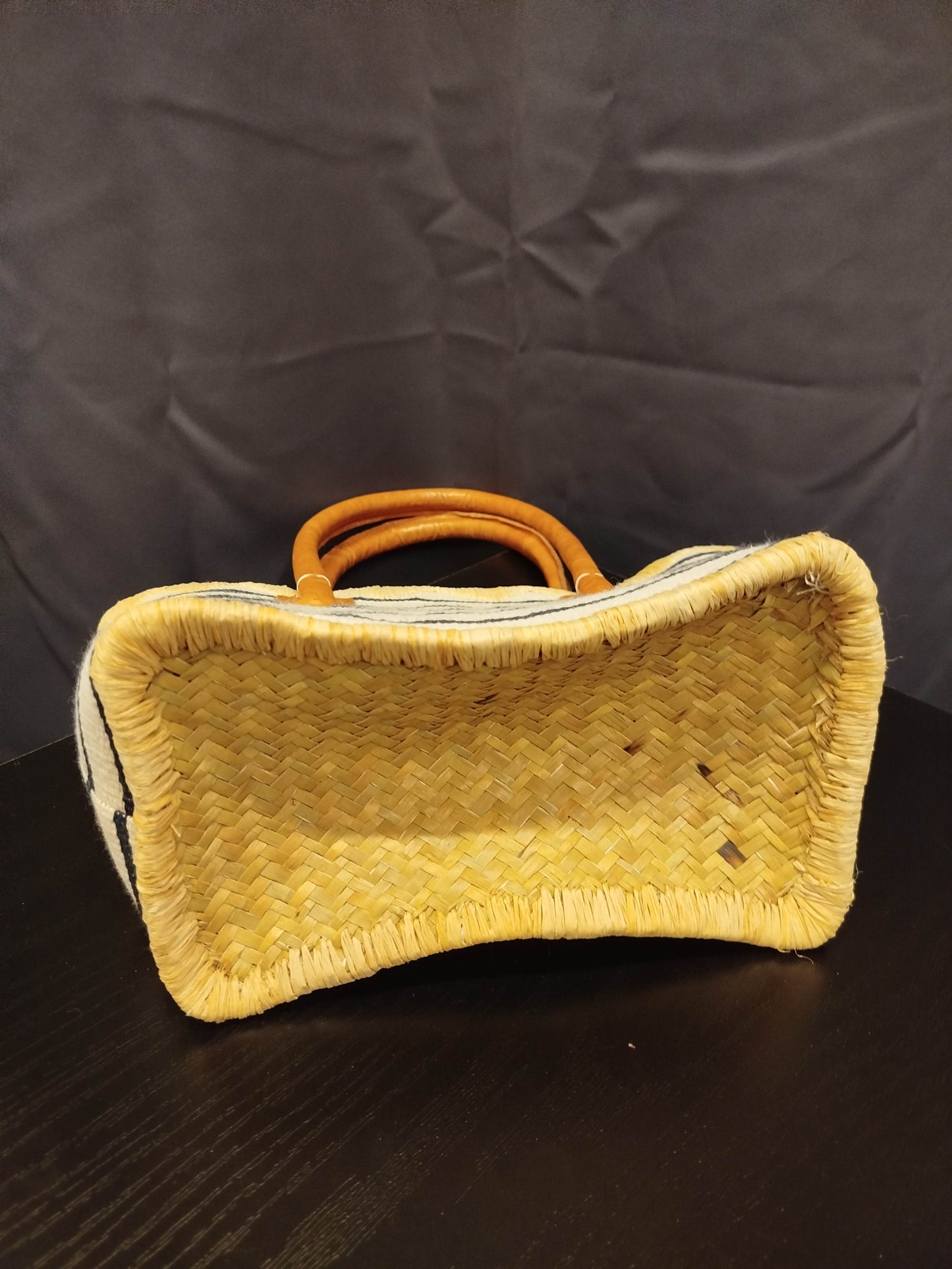 Terre Rouge straw bag