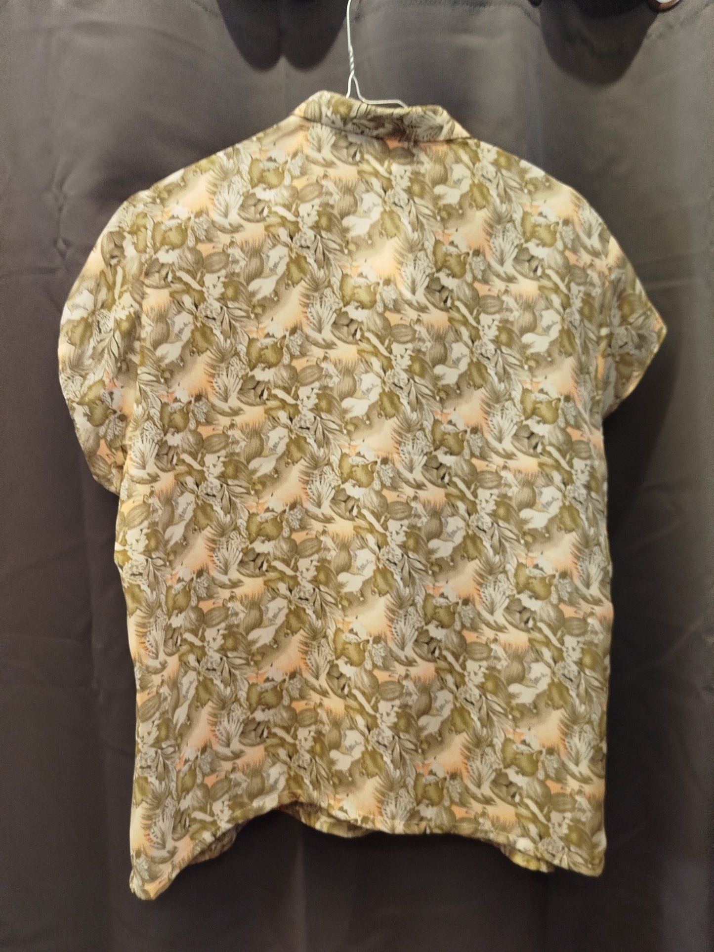 Camicia vintage in seta (L)