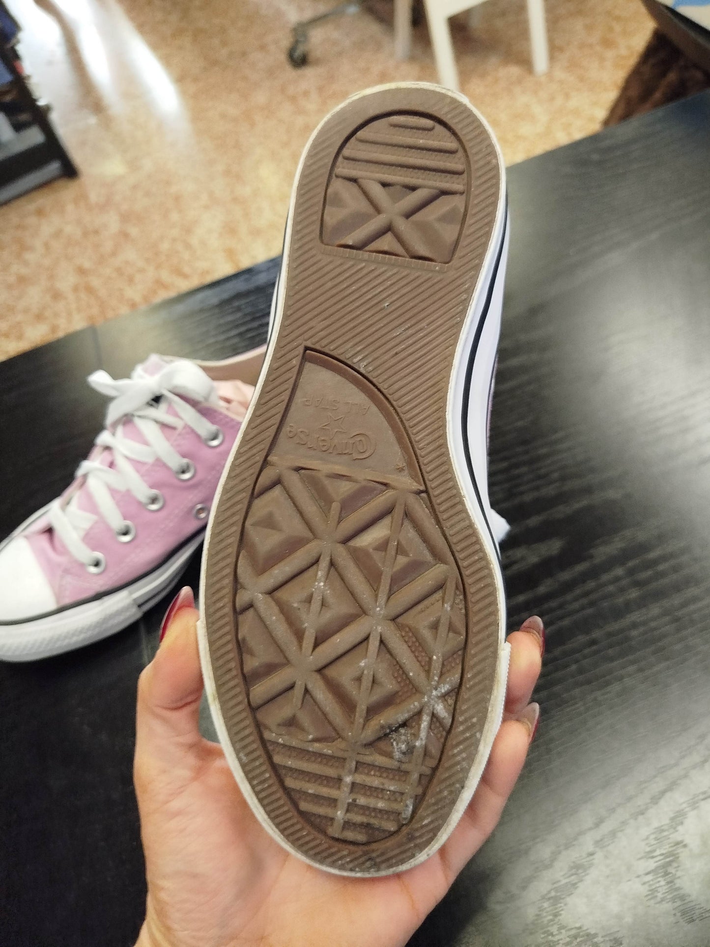 Scarpe converse rosa (36)
