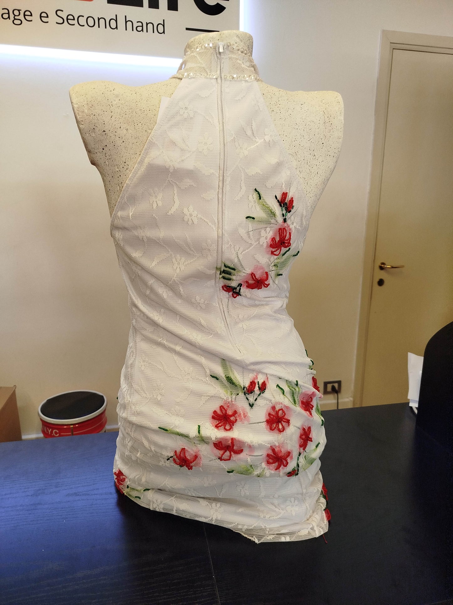 Abito in pizzo vintage (M)