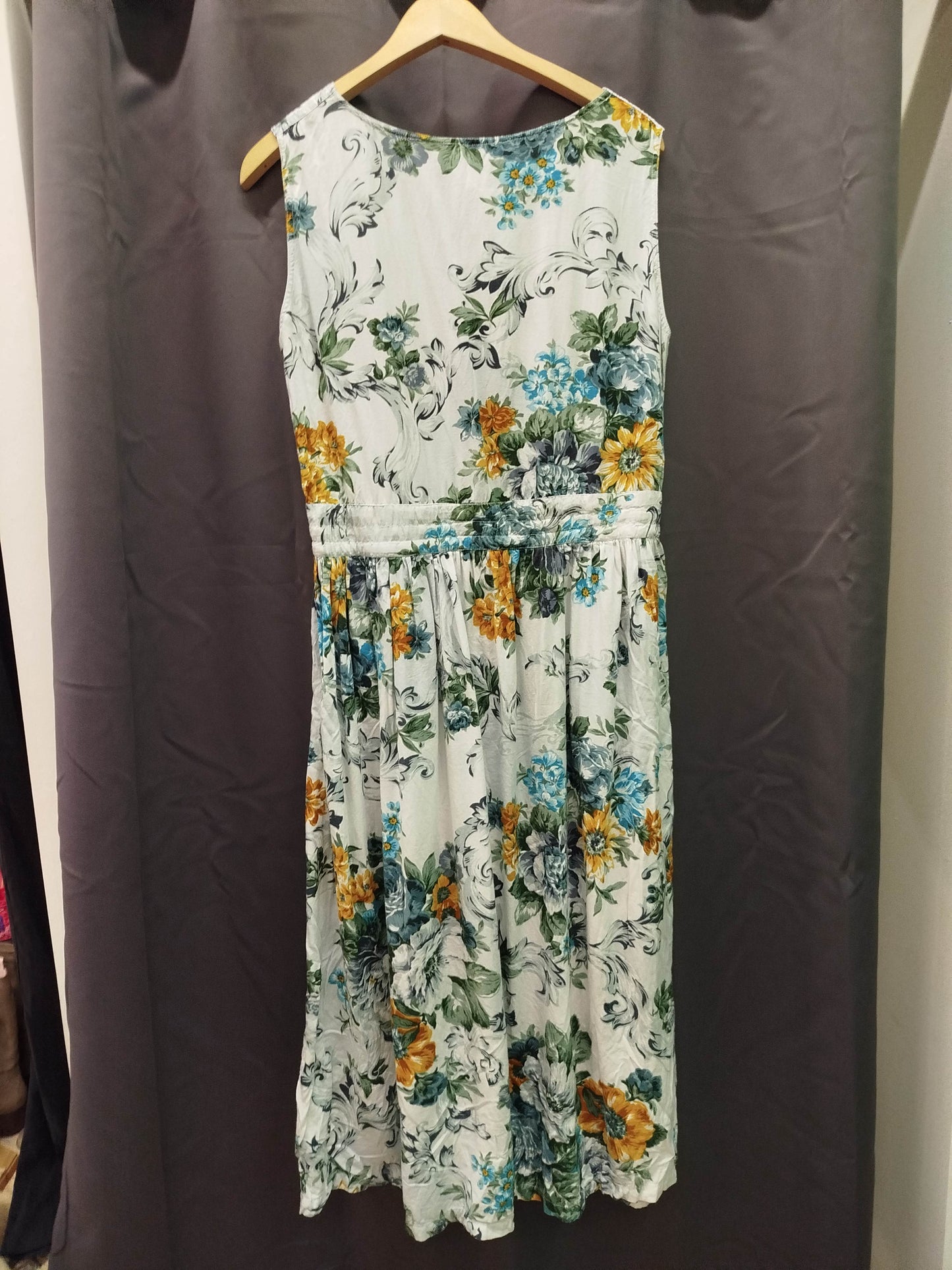 Abito vintage in cotone (L)