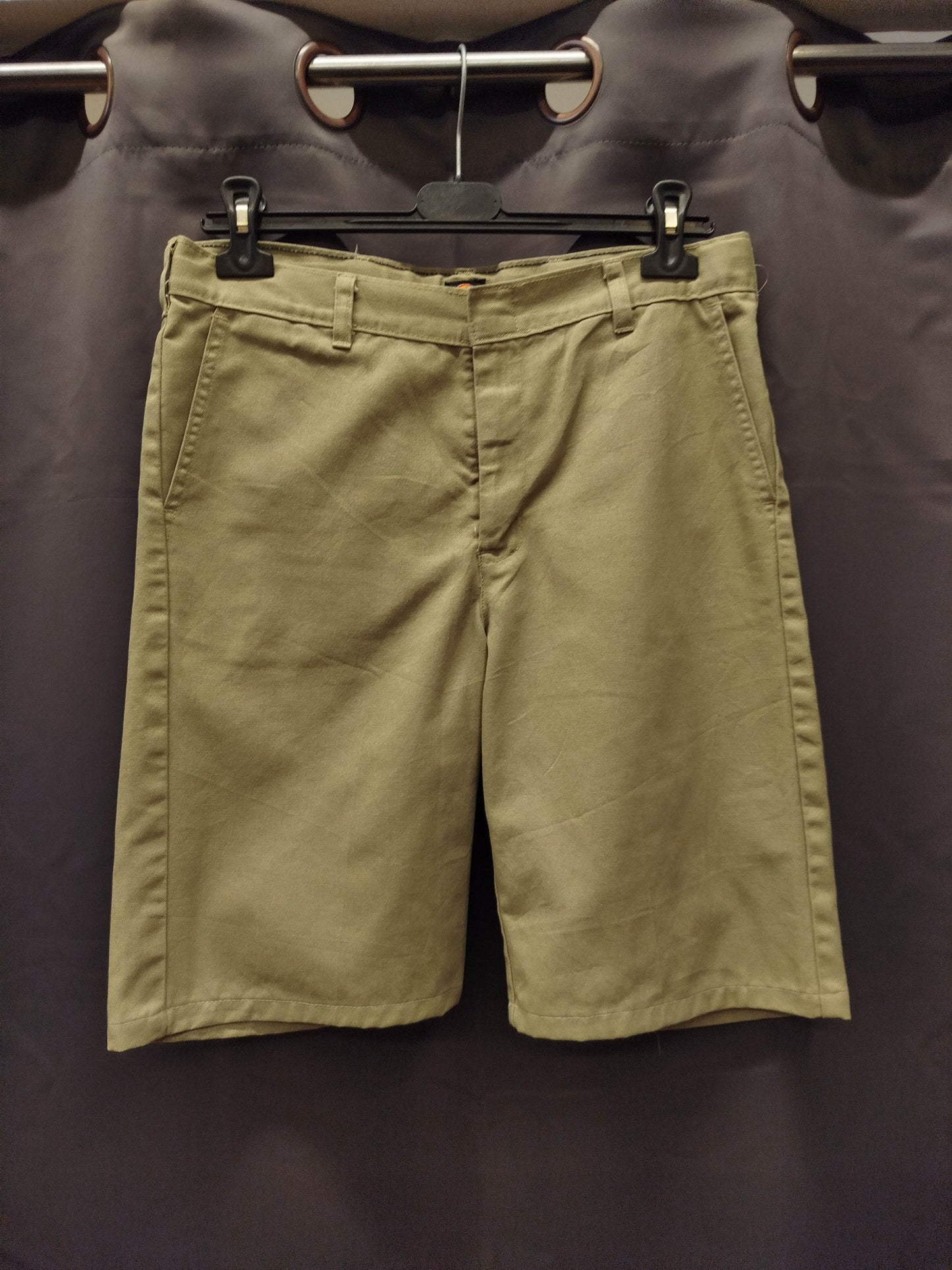 Shorts Chino Dickies – Verde Militare, Taglia M, Cotone, Perfetti