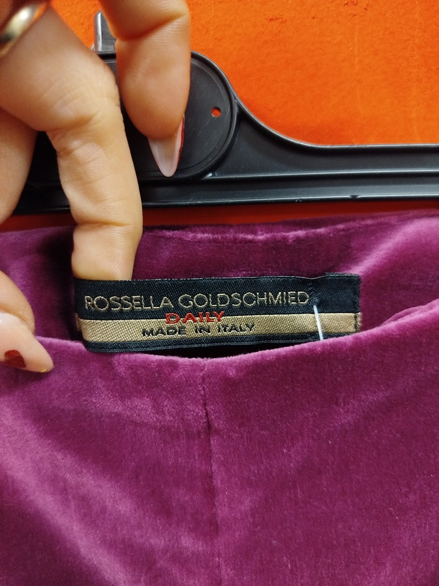 Rossella Goldschmied velvet trousers (xs)
