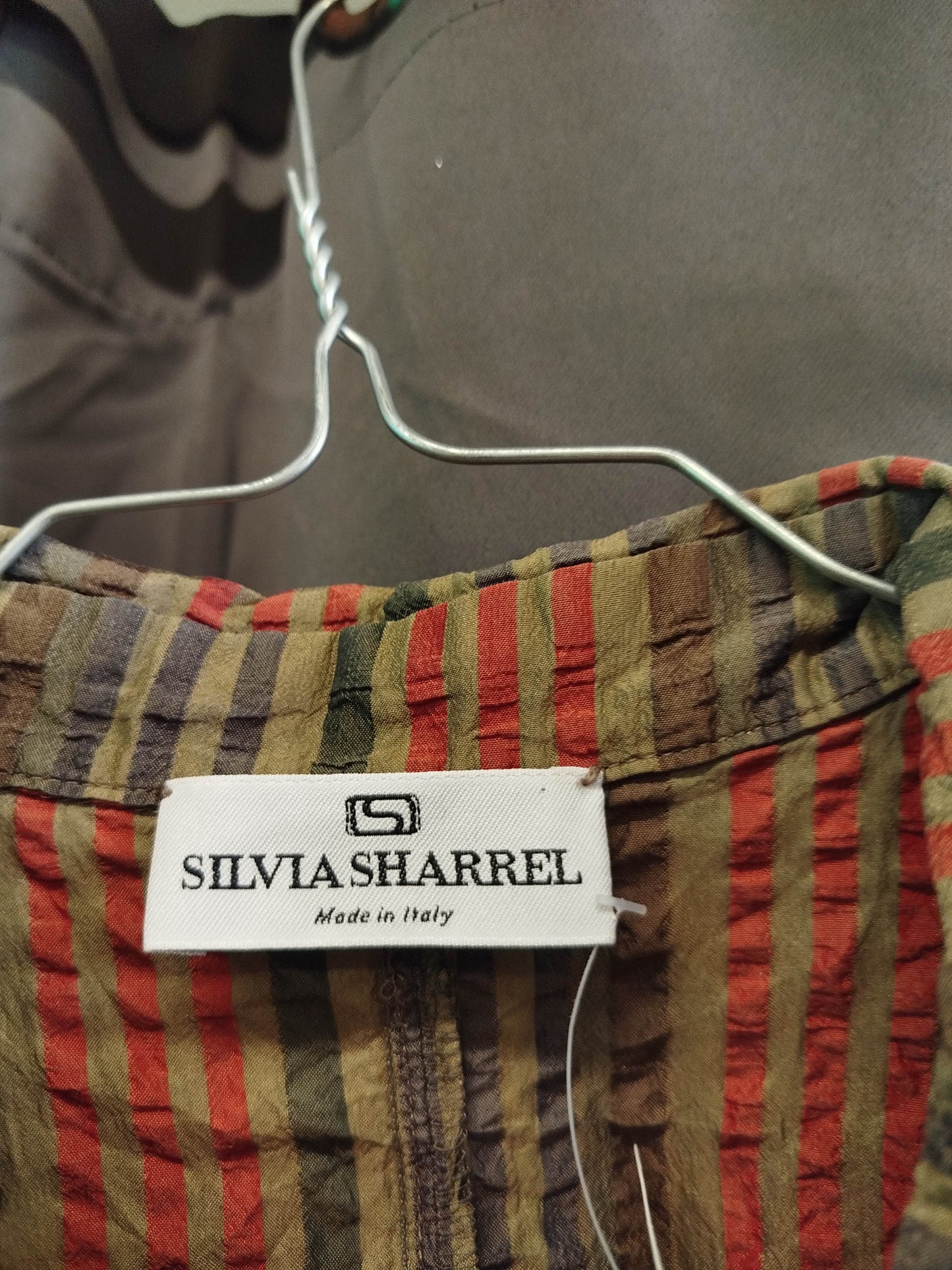 Camicia smanicata in seta (M)