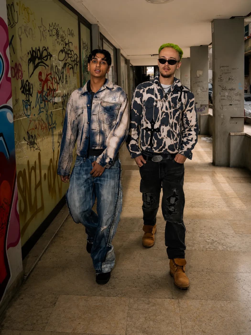 Giacche denim vintage rielaborate