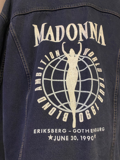 Giacca rara Vintage Levi’s security del Madonna Blond Ambition World Tour del 1990 (L)