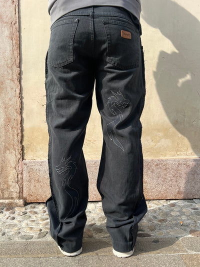 Jeans Flare Wrangler Custom - uomo M | R3BORN thumbnail