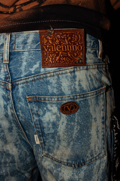 Jeans flare vintage Valentino Custom (M) thumbnail