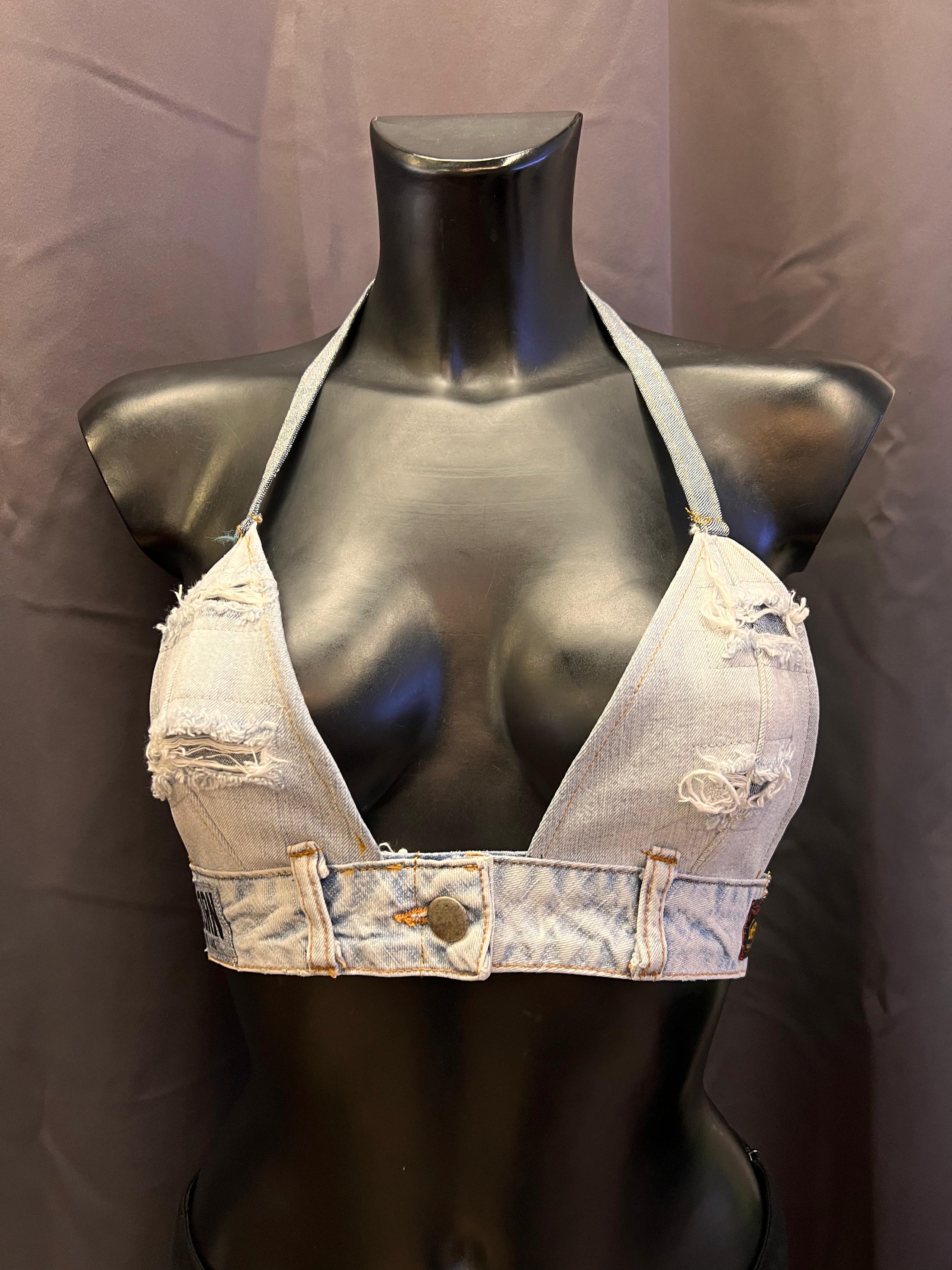 Top in jeans Custom Lee R3BORN | S donna