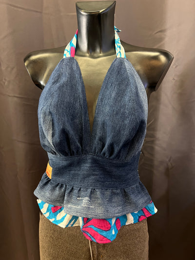 Top Levi’s double face custom R3BORN | T.U donna thumbnail