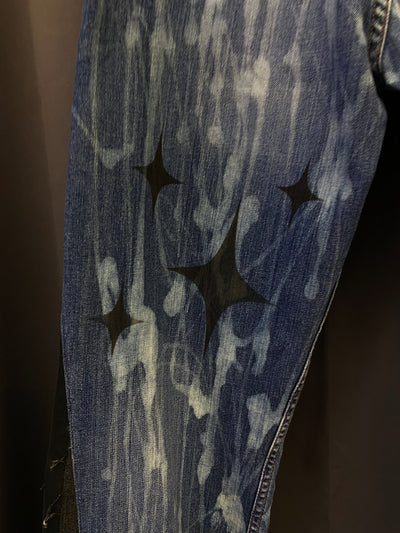 Jeans Flare Levi's Custom Vintage Patchwork - Uomo M | R3BORN thumbnail