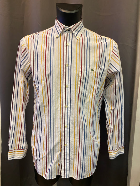 Camicia Lacoste a righe (XL uomo)
