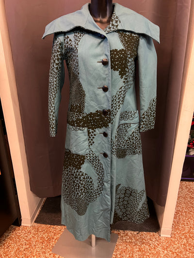 Cappotto vintage turchese (s donna) thumbnail