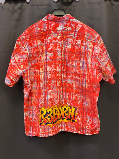 Camicia crop Tommy Hilfiger Custom by R3BORN (M)