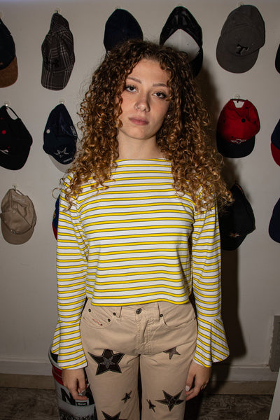 Maglia crop a maniche lunghe Lauren Ralph Lauren - donna M | R3BORN thumbnail