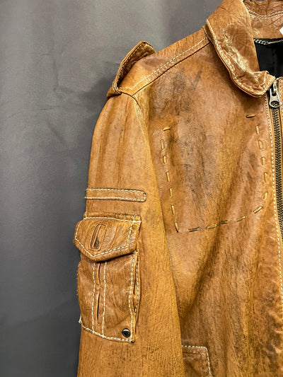 Giacca in pelle Bikkembgers (48 uomo) thumbnail
